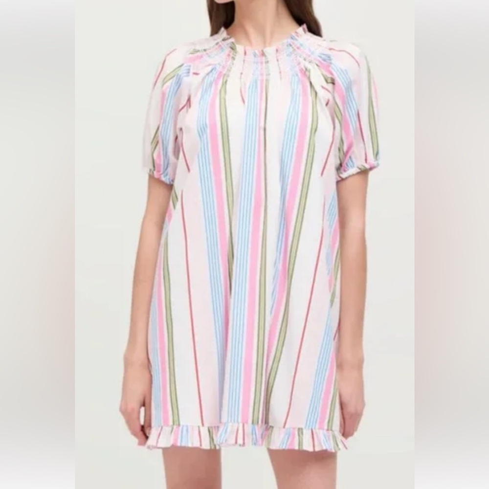 Hill House Vibrant Striped Nap Dress